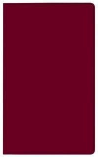 Taschenkalender Modus geheftet PVC burgund 2022