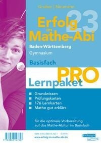 Erfolg im Mathe-Abi 2023 Lernpaket Basisfach 'Pro' Baden-Württemberg Gymnasium