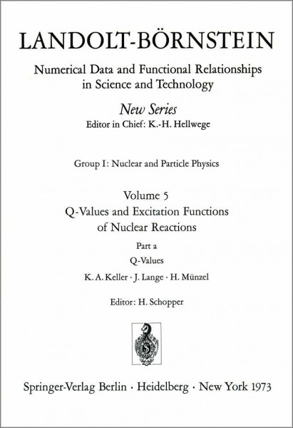 Q-Values / Q-Werte (Elementary Particles, Nuclei and Atoms)