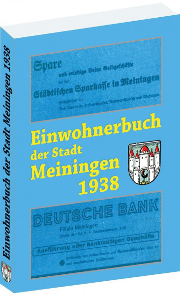 Einwohnerbuch der Stadt Meiningen 1938