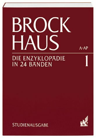 Brockhaus Enzyklopädie, 20., neubearb. Aufl., 24 Bde., Studienausg., Bd.1, A-Ap