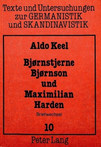 Bjornstjerne Bjornson und Maximilian Harden
