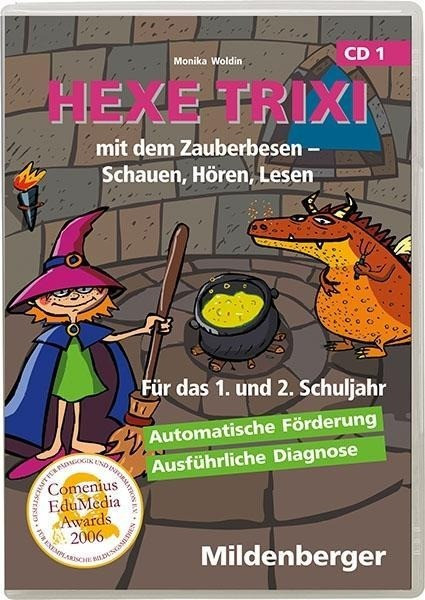 Hexe Trixi mit dem Zauberbesen CD-ROM für Windows 95/98/2000/Me/XP