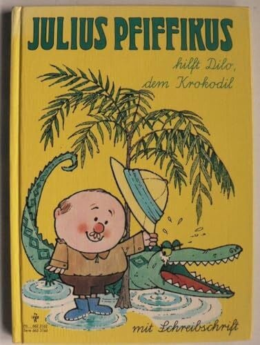 Julius Pfiffikus hilft Dilo, dem Krokodil