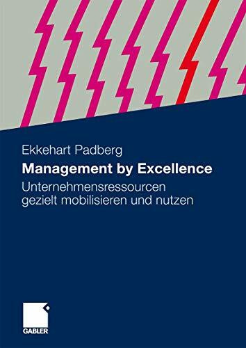 Management by Excellence: Unternehmensressourcen gezielt mobilisieren und nutzen