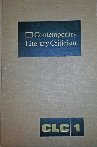 Contemporary Literary Criticism: Excerpts from Criticism of the Works of Today's Novelists, Poets, Playwrights, Short Story Writers, Scriptwriters, &: ... Scriptwriters, and Other Creative Writers