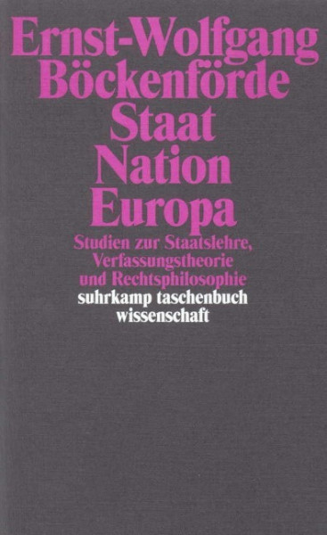 Staat, Nation, Europa