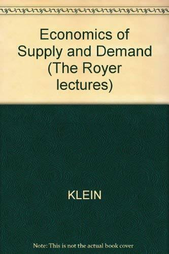 Economics of Supply and Demand