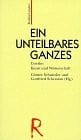 Ein unteilbares Ganzes: Goethe: Kunst und Wissenschaft (Studeo)