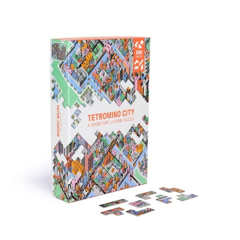 Tetromino City: A Geometric Jigsaw Puzzle