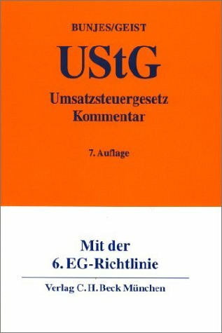 Umsatzsteuergesetz: Rechtsstand: 20020901: Mit Nachtrag 2003 (Gelbe Erläuterungsbücher)