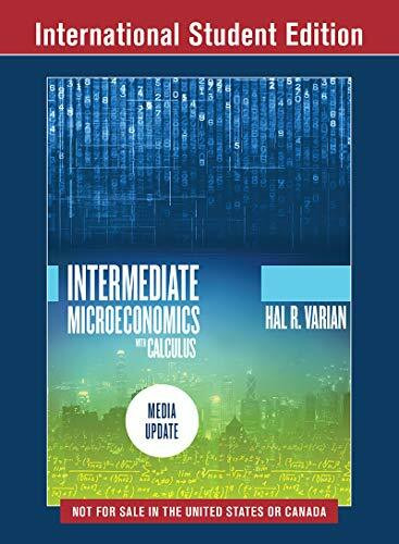 Intermediate Microeconomics with Calculus: A Mod - Media Update