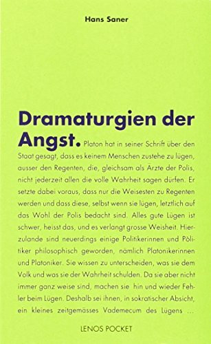 Lenos Pocket, Nr.3, Dramaturgien der Angst (LP)
