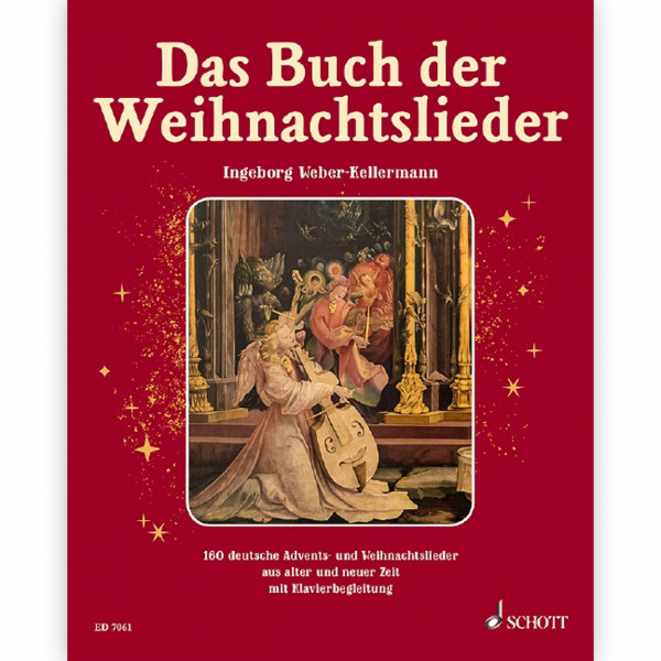 Das Buch der Weihnachtslieder: 160 deutsche Advents- und Weihnachtslieder aus alter und neuer Zeit. Gesang und Klavier (Orgel); Gitarre ad libitum. Liederbuch.
