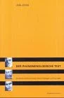 Der phänomenologische Text: Eine Studie zu Edmund Husserl, Martin Heidegger und Franz Kafka (Trierer Studien zur Kulturphilosphie)
