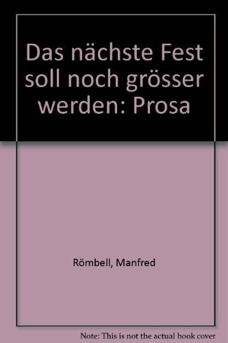 Das nächste Fest soll noch grösser werden