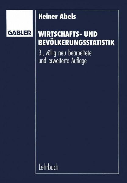 Wirtschafts- und Bevölkerungsstatistik: DE (Basiswissen Statistik für Wirtschaftswissenschaftler)