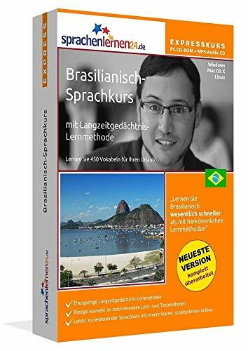 Sprachenlernen24.de Brasilianisch-Express-Sprachkurs PC CD-ROM für Windows/Linux/Mac OS X + MP3-Audio-CD: Werden Sie in wenigen Tagen fit für Ihre ... mit Langzeitgedächtnis-Lernmethode