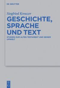 Geschichte, Sprache und Text