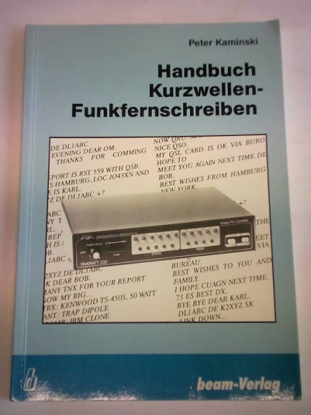 Handbuch Kurzwellen-Funkfernschreiben