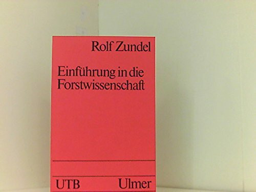 Einführung in die Forstwissenschaft
