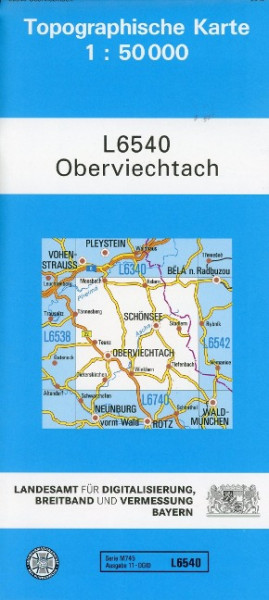 Oberviechtach 1 : 50 000 (L6540)