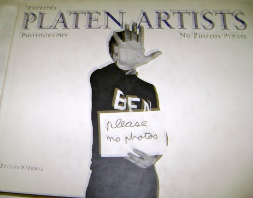 Artists. No Photos Please. (Deutsch/Englisch/Französisch)