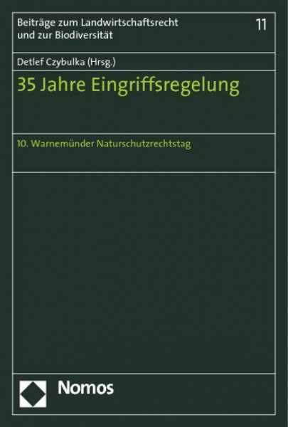 35 Jahre Eingriffsregelung