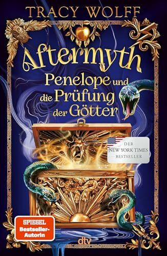 Aftermyth – Penelope und die Prüfung der Götter: Rasant erzähltes Fantasyabenteuer, voll Humor und griechischer Mythologie | Mit liebevoller Ausstattung