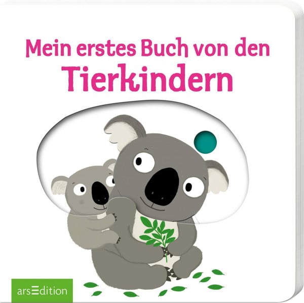 Mein erstes Buch von den Tierkindern: Mit stabilen Schiebern | Die Bestsellerreihe mit lustigen Schiebern, fördert die Feinmotorik und den Spracherwerb für Kinder ab 18 Monaten