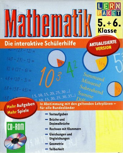 Lernpaket - Mathematik 5. + 6. Klasse - Aktualisierte Version