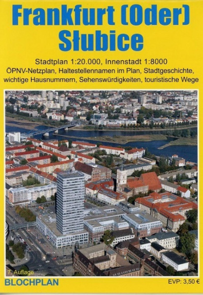 Stadtplan Frankfurt (Oder) und Slubice