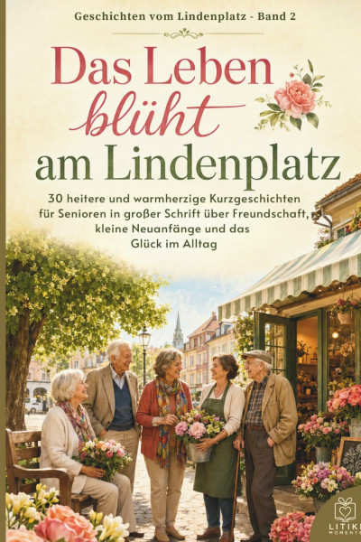 Kurzgeschichten für Senioren in Großdruck: Das Leben blüht am Lindenplatz: 30 neue heitere und warmherzige Kurzgeschichten für Senioren in großer ... Alltag (Geschichten vom Lindenplatz, Band 2)