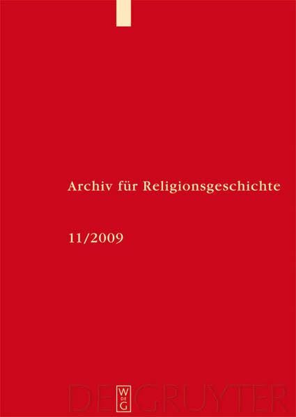 Archiv für Religionsgeschichte / 2009