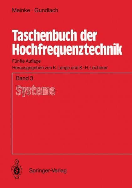 Taschenbuch der Hochfrequenztechnik