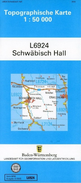 Schwäbisch-Hall 1 : 50 000