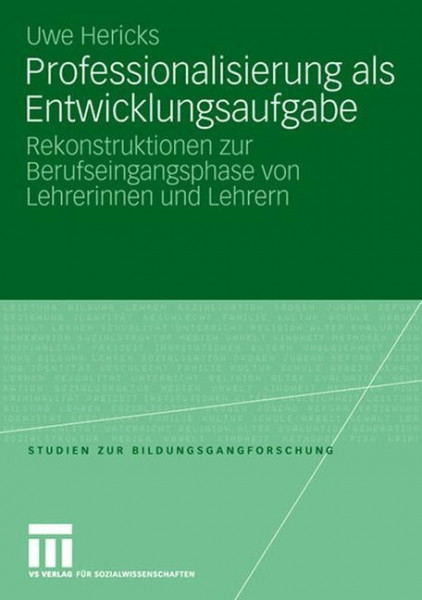 Professionalisierung als Entwicklungsaufgabe