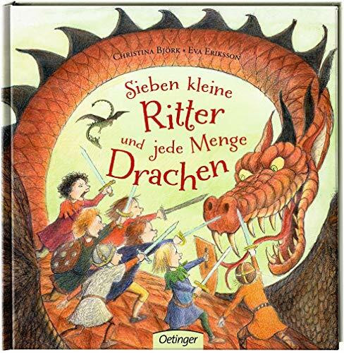 Sieben kleine Ritter und jede Menge Drachen: Bilderbuch