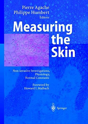Measuring the skin: Non-invasive Investigations, Physiology, Normal Constants