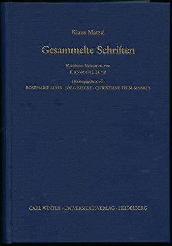 Semantik der syntaktischen Beziehungen: Akten des Pariser Kolloquiums zur Erforschung des Althochdeutschen 1994 (Germanische Bibliothek: Neue Folge, 3. Reihe: Untersuchungen)