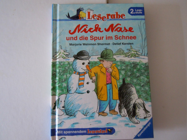 Leserabe. Nick Nase und die Spur im Schnee. 2. Lesestufe, ab 2. Klasse: Mit spannendem Leserätsel (Leserabe - 2. Lesestufe)