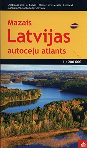 Lotwa atlas samochodowy 1:200 000