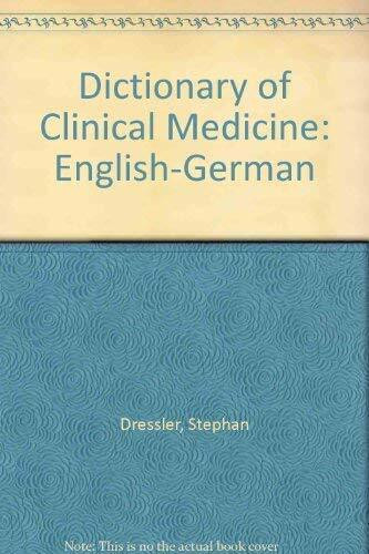 English-German (Dictionary of Clinical Medicine)