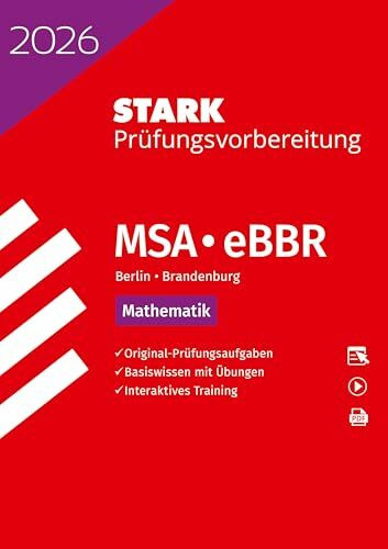 STARK Mathematik - MSA/eBBR 2026 Berlin/Brandenburg - Prüfungsvorbereitung (Abschlussprüfungen)