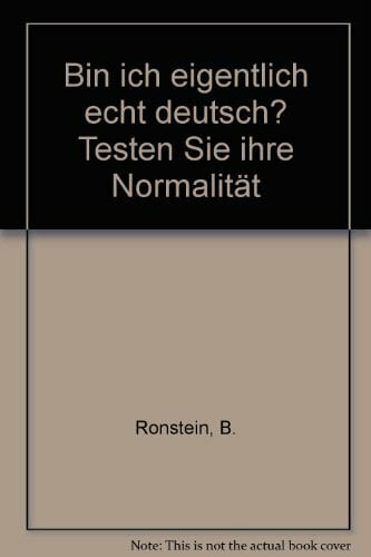 Bin ich eigentlich echt deutsch? Testen Sie ihre Normalität