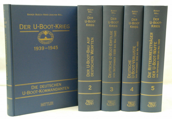 Der U-Boot-Krieg 1939-1945, 5 Bde., Bd.1, Die deutschen U-Boot-Kommandanten