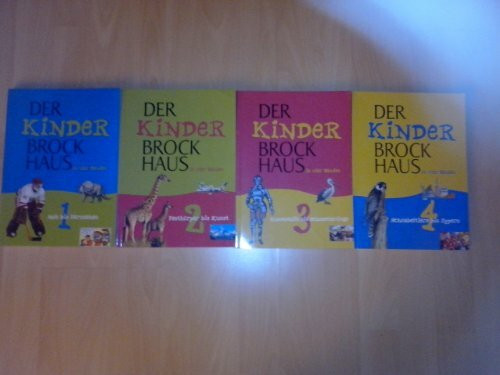Der Kinder Brockhaus in vier Bänden. Band 1 - 4. (Sondereinband)