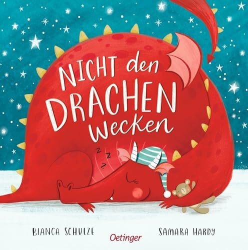 Nicht den Drachen wecken: Interaktives Bilderbuch ab 4 Jahren für das Gutenacht-Ritual