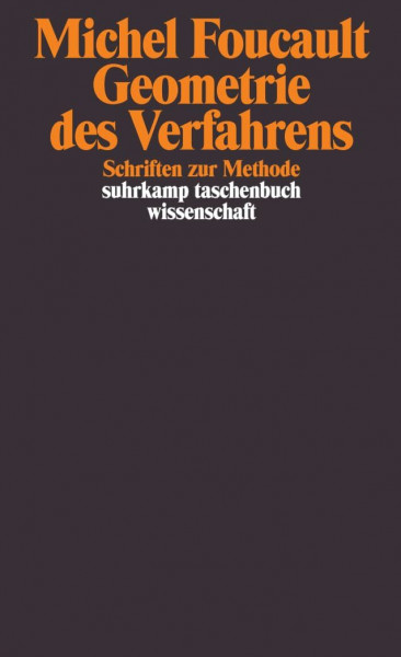 Geometrie des Verfahrens: Schriften zur Methode (suhrkamp taschenbuch wissenschaft)