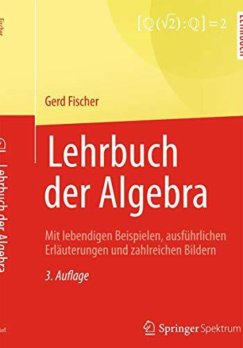 Lehrbuch der Algebra: Mit lebendigen Beispielen, ausführlichen Erläuterungen und zahlreichen Bildern